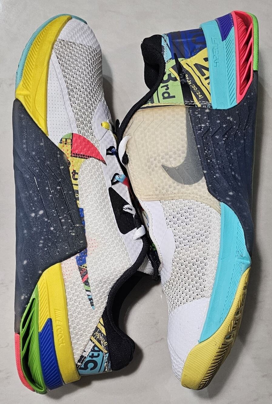 Nike Metcon 7 AMP 12 Days of Christmas DC9510-199 Men's Size 13 White Multi